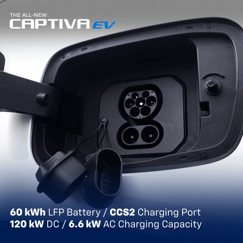 Chevrolet Captiva EV 360-degree panoramic camera view