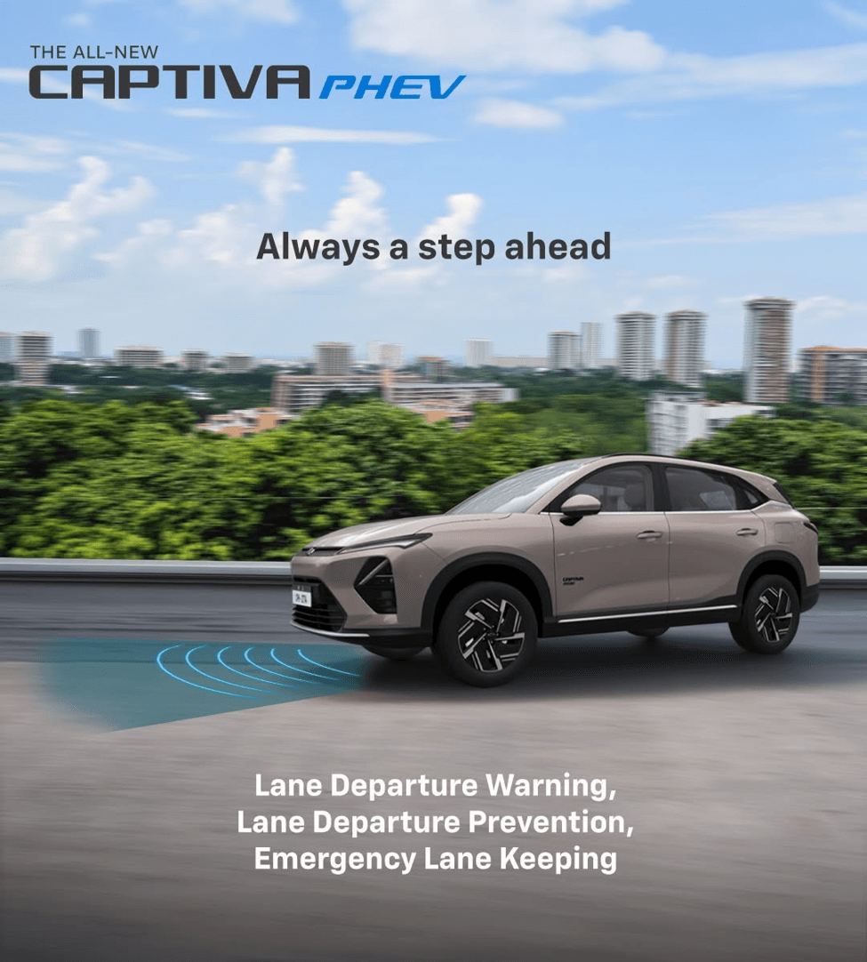 Chevrolet Captiva PHEV ready for a family getaway