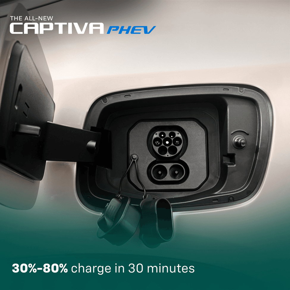 Chevrolet Captiva PHEV interior and lifestyle feature
