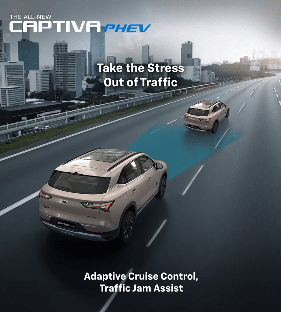 Chevrolet Captiva PHEV comfort and technology feature