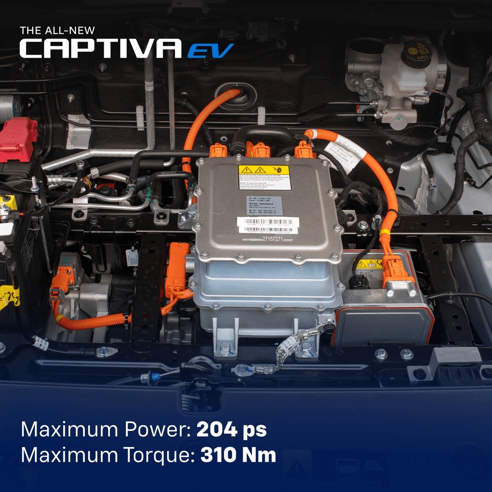 Chevrolet Captiva EV 360-degree panoramic camera view