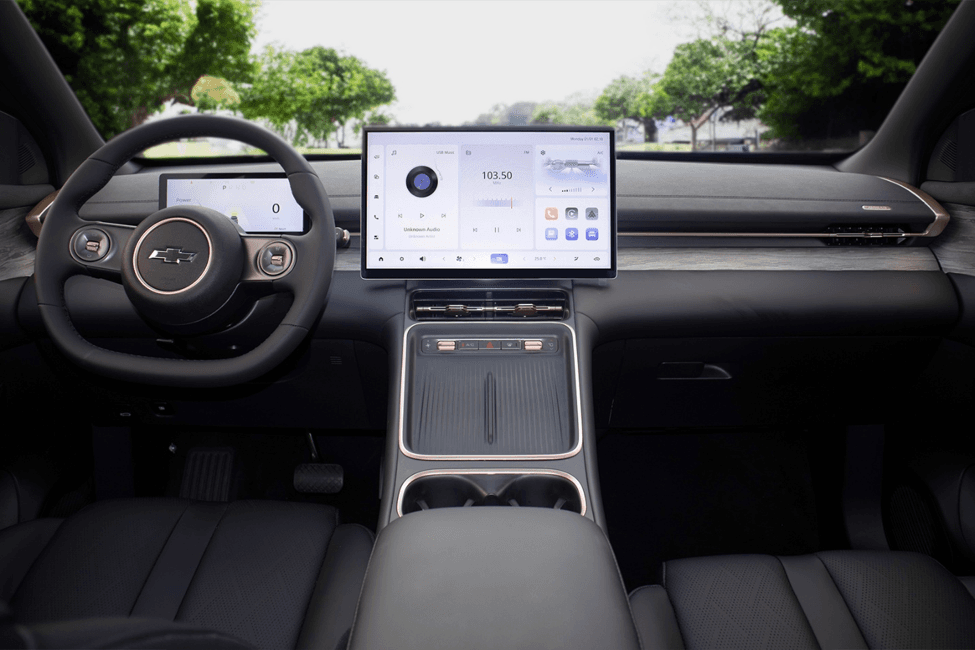 Chevrolet Captiva EV 360-degree panoramic camera view