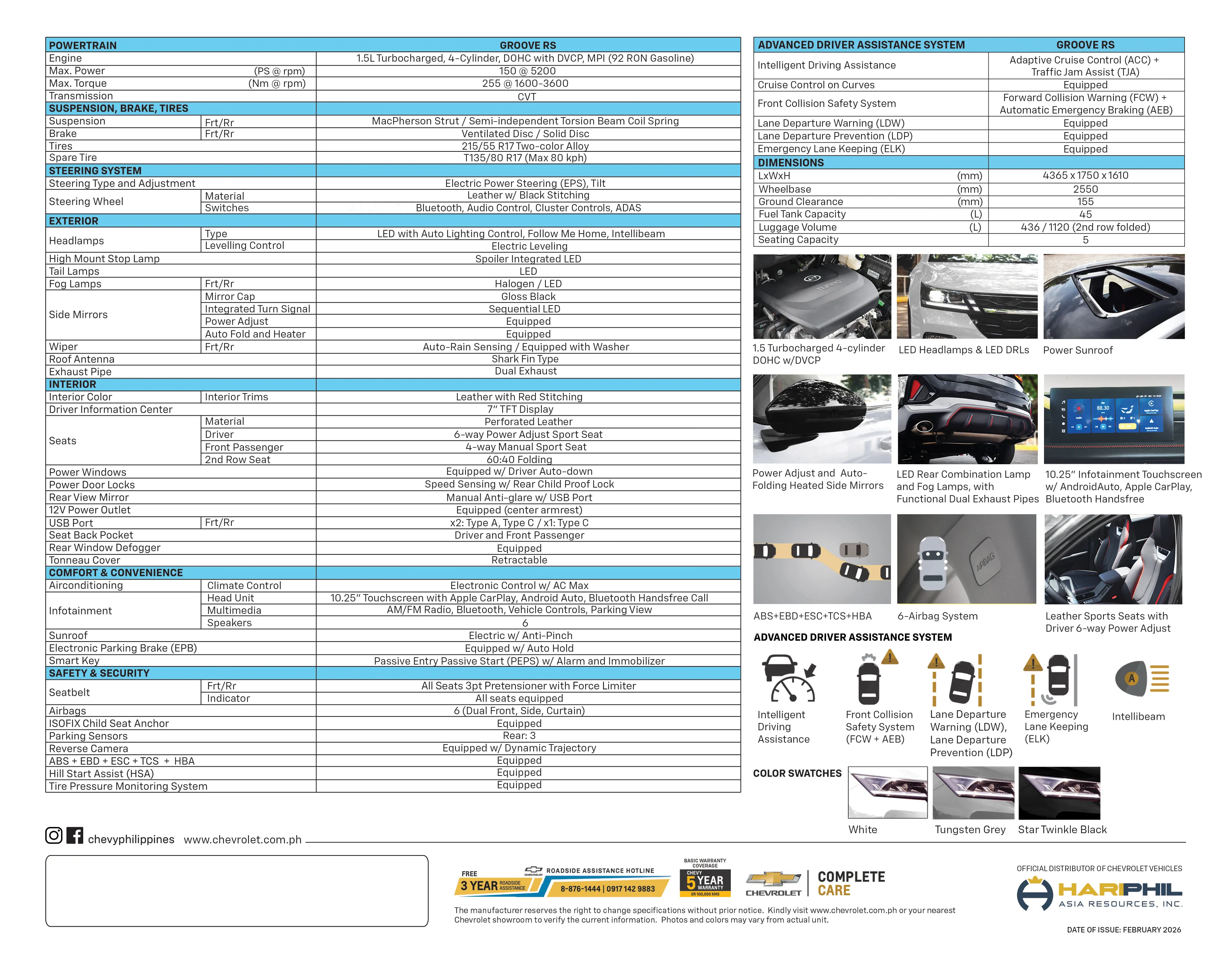 Groove RS brochure